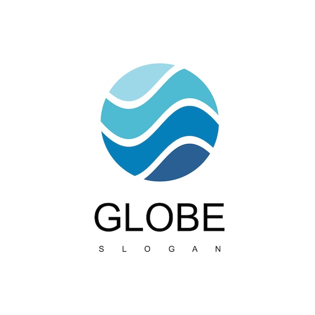 Plantilla de diseño de logotipo de globo