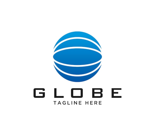 Plantilla de diseño de logotipo de globo