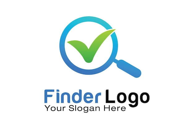 Plantilla de diseño de logotipo Good Finder