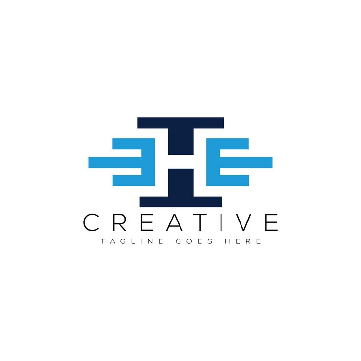 Vector plantilla de diseño de logotipo h minimalista moderno elemento de marca gráfico vectorial