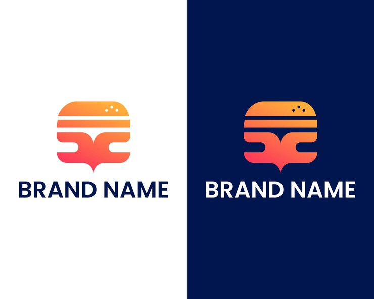 Vector plantilla de diseño de logotipo de hamburguesa con letra f diseño de logotipo de icono de hamburguesa