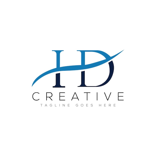 Plantilla de diseño de logotipo HD minimalista moderno Elemento de marca gráfico vectorial