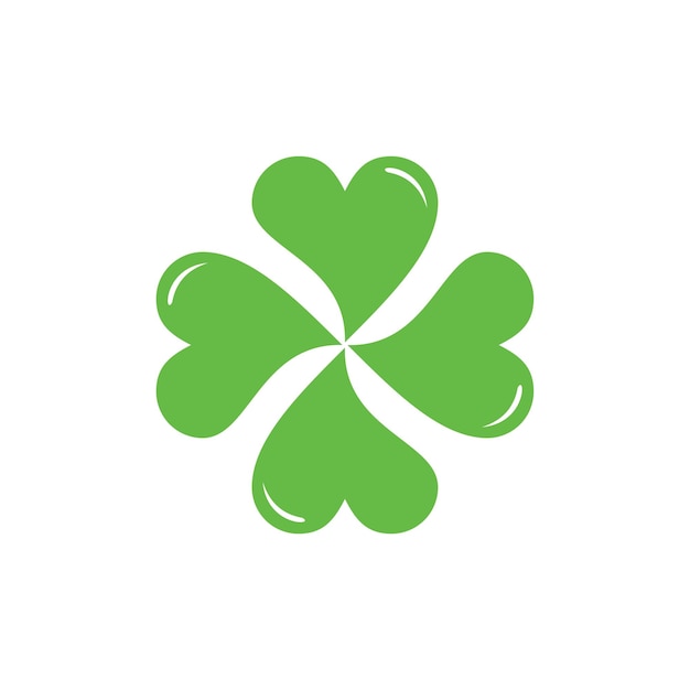 Plantilla de diseño de logotipo de hoja de trébol