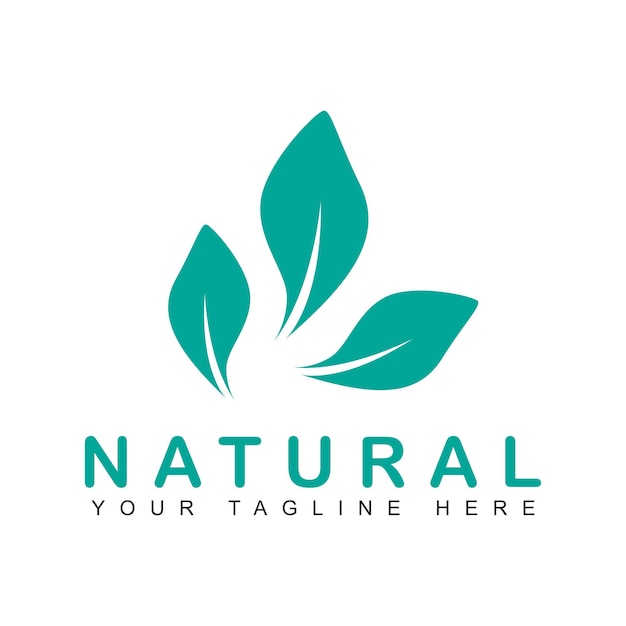 Plantilla de diseño de logotipo de hoja