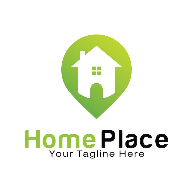 Plantilla de diseño de logotipo Home Place