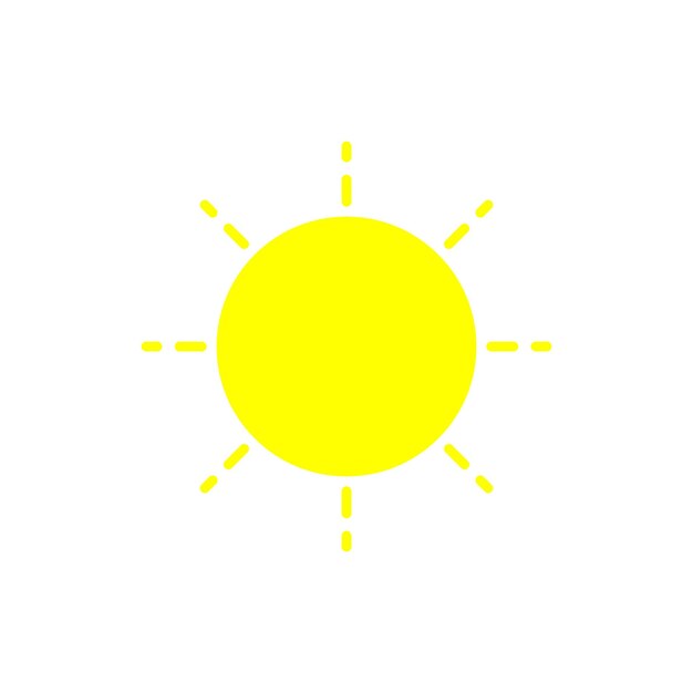 plantilla de diseño del logotipo del ícono del sol ilustración aislada
