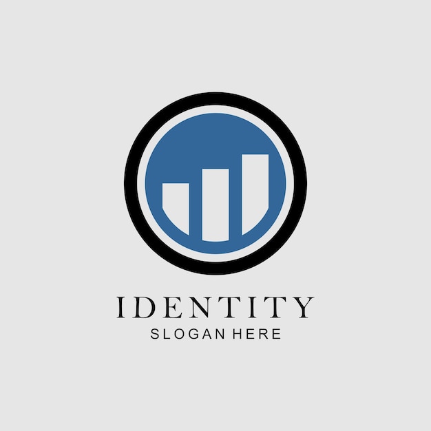 Plantilla de diseño del logotipo de la identidad empresarial