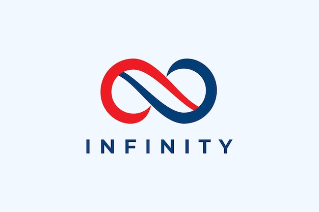 Plantilla de diseño de logotipo de Infinity