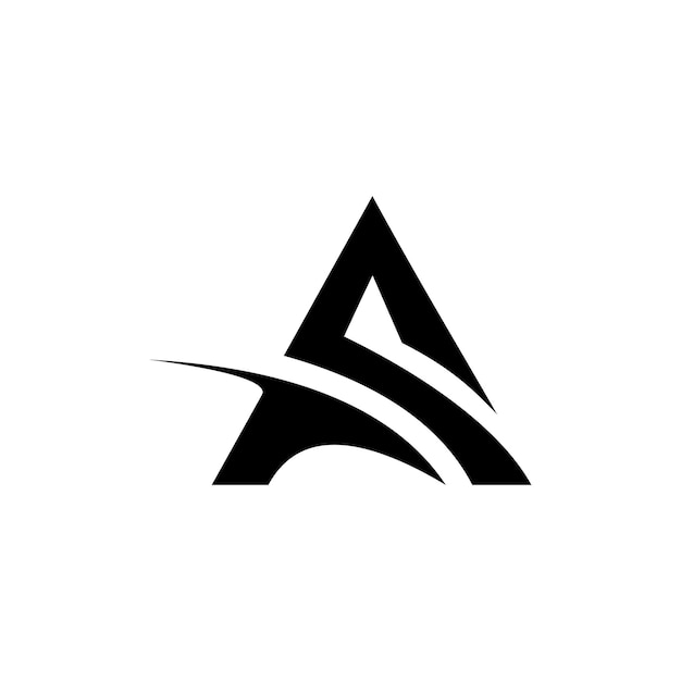 Plantilla de diseño de logotipo de letra A Air Travel