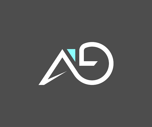 plantilla de diseño del logotipo de la letra AL