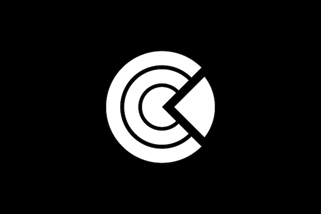 Plantilla de diseño de logotipo letra C