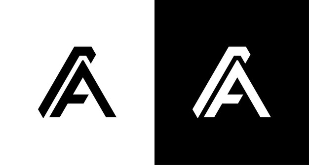 Plantilla de diseño de logotipo de letra creativa A. Este logotipo se incorpora con una letra abstracta en el creativo