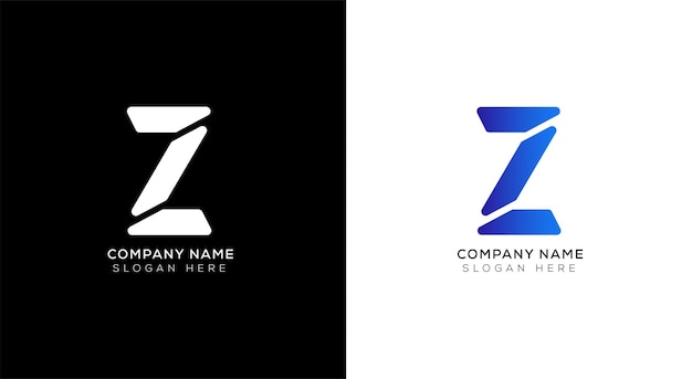 Plantilla de diseño de logotipo de letra a degradado creativo