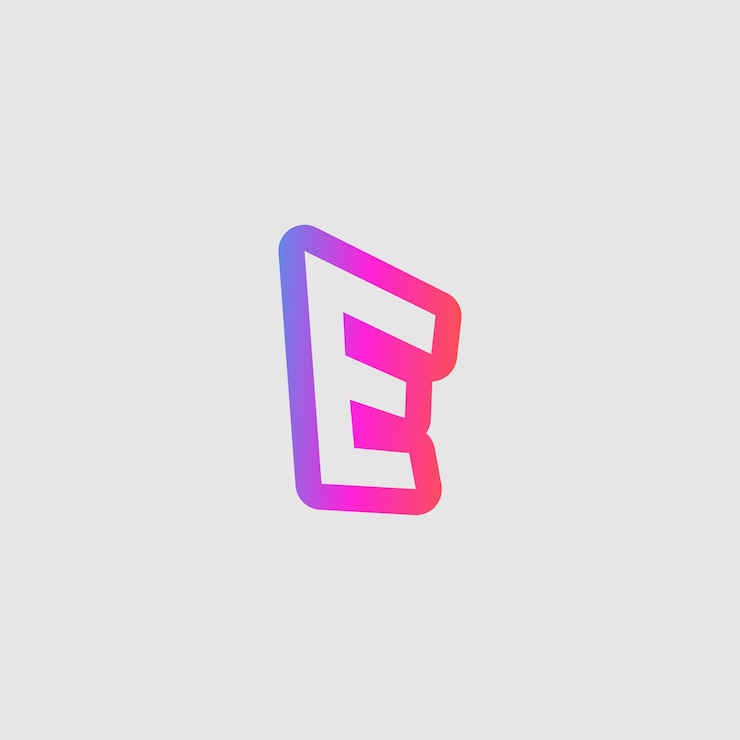 Vector plantilla de diseño de logotipo de letra e tech logotipo e vector de tecnología