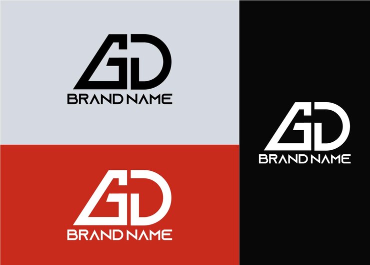 Vector plantilla de diseño de logotipo de letra inicial de monograma moderno