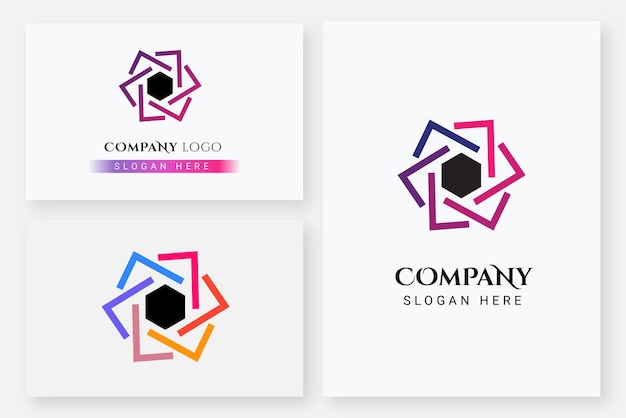 Vector plantilla de diseño de logotipo de letra l moderna con artes de mandala