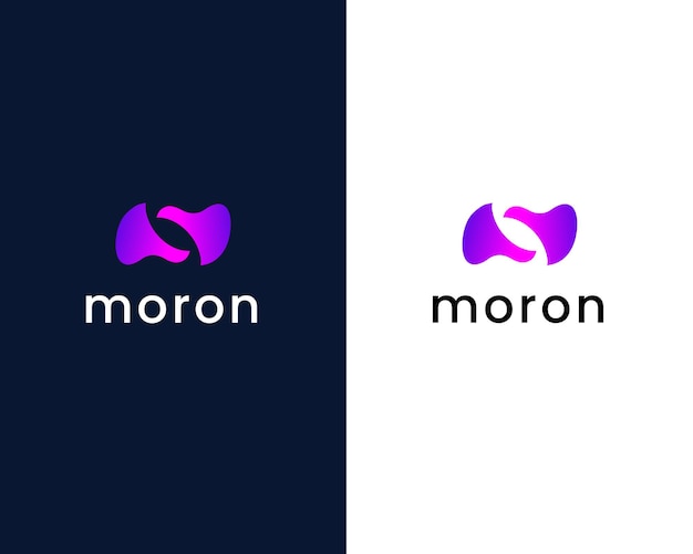 Plantilla de diseño de logotipo de letra M