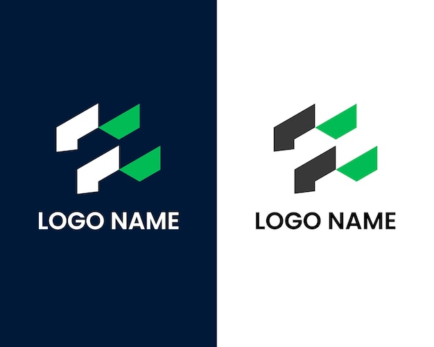 Plantilla de diseño de logotipo de letra m