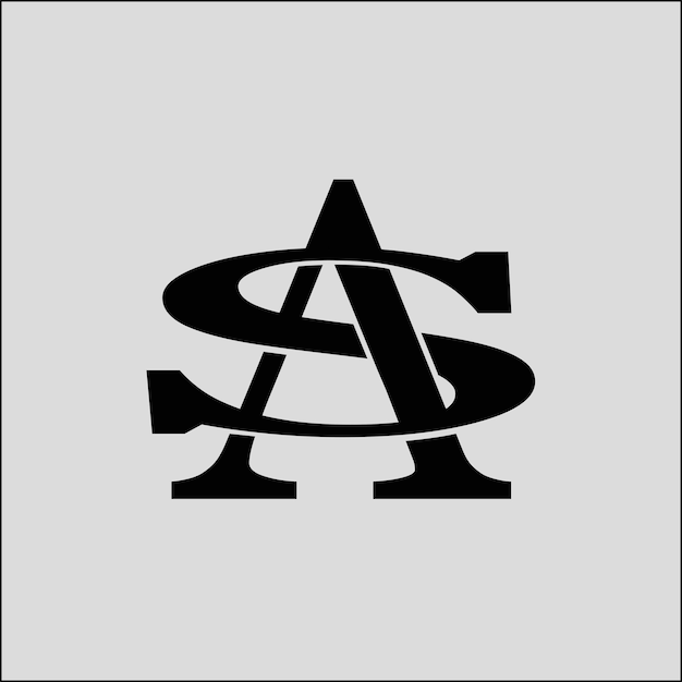 Plantilla de diseño de logotipo de letra monograma