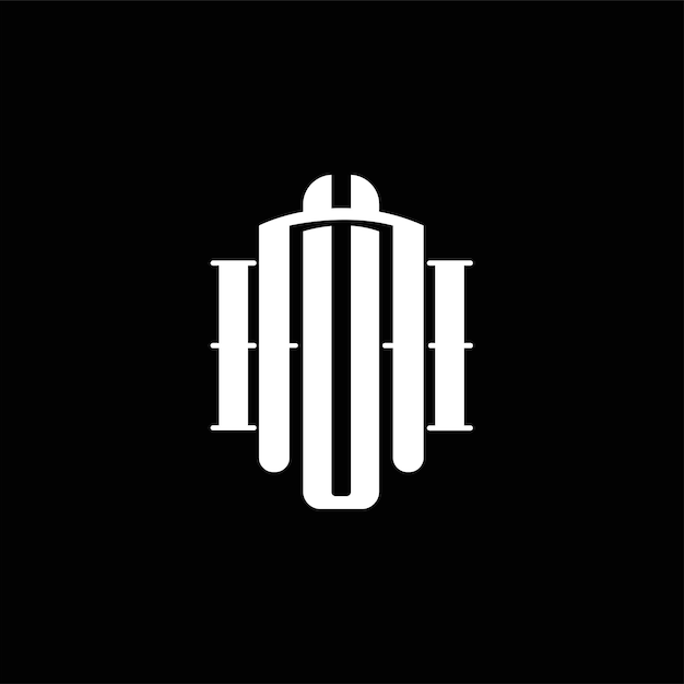 Plantilla de diseño de logotipo de letra monograma
