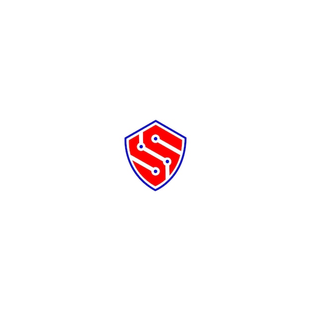 plantilla de diseño de logotipo de letra O Tecnología abstracta conexión de puntos cruz vectorial logotipo icono círculo logotipo