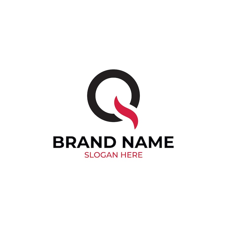 Vector plantilla de diseño de logotipo de letra q