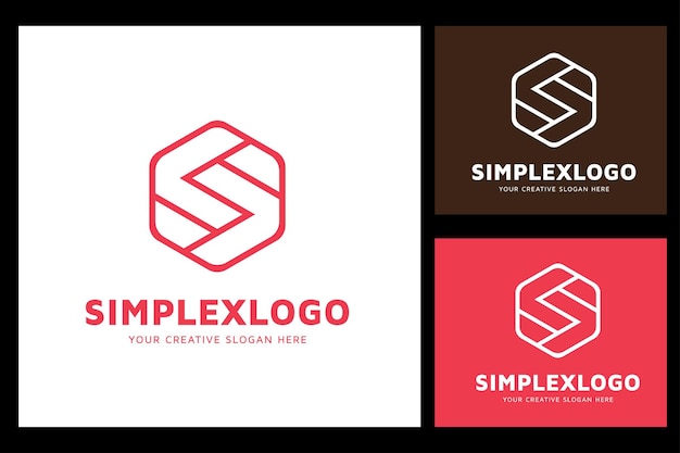 plantilla de diseño del logotipo de la letra S
