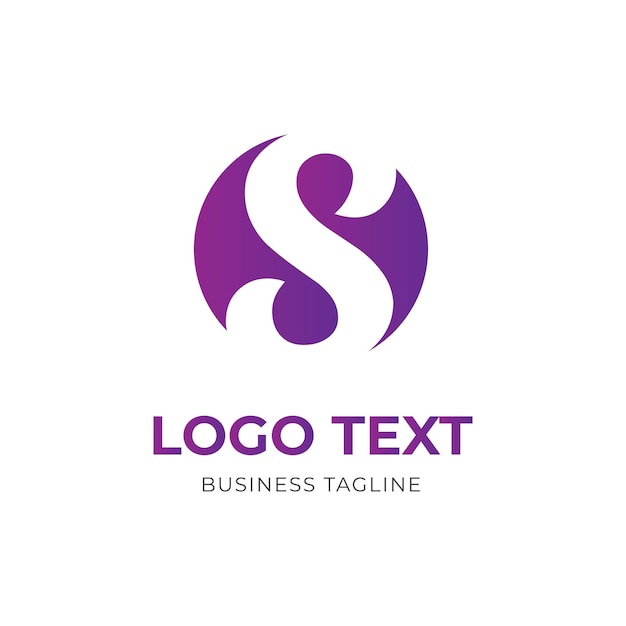 Plantilla de diseño de logotipo de letra S