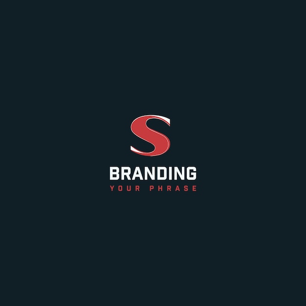 Plantilla de diseño de logotipo de letra S