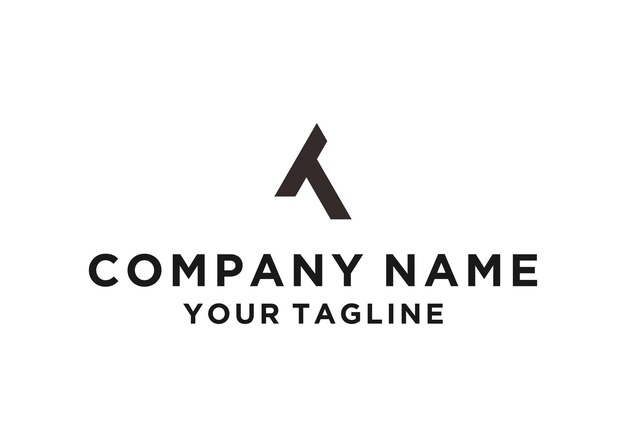 Plantilla de diseño de logotipo de letra T