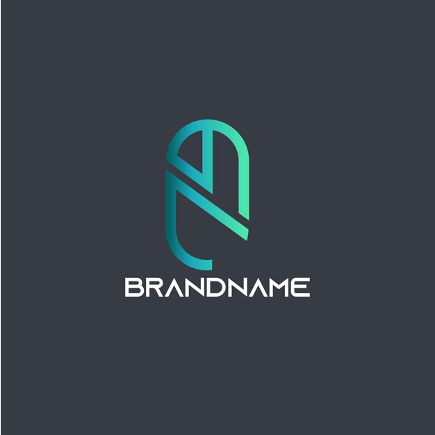 Plantilla de diseño de logotipo de letra tp corporativa única y moderna