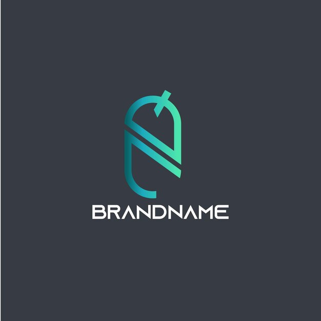 Plantilla de diseño de logotipo de letra tq corporativa única moderna