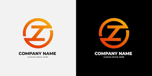 Plantilla de diseño de logotipo letra Z