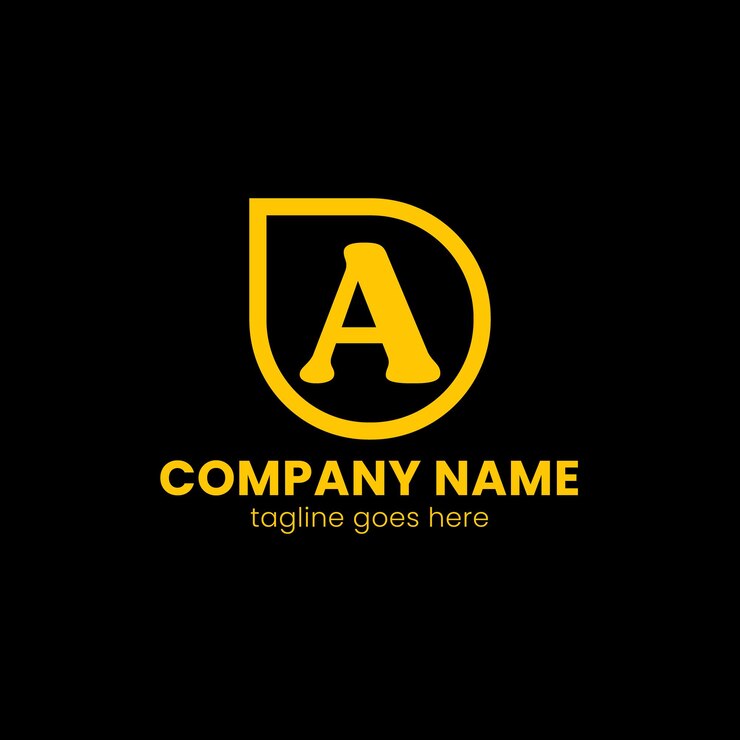 Vector una plantilla de diseño de logotipo de letra