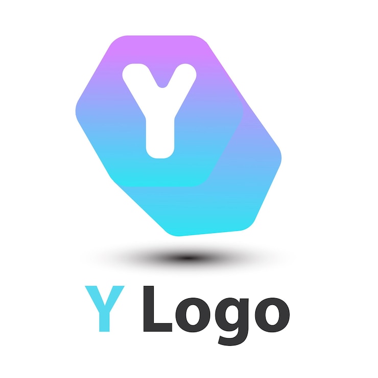 Vector plantilla de diseño de logotipo letra y