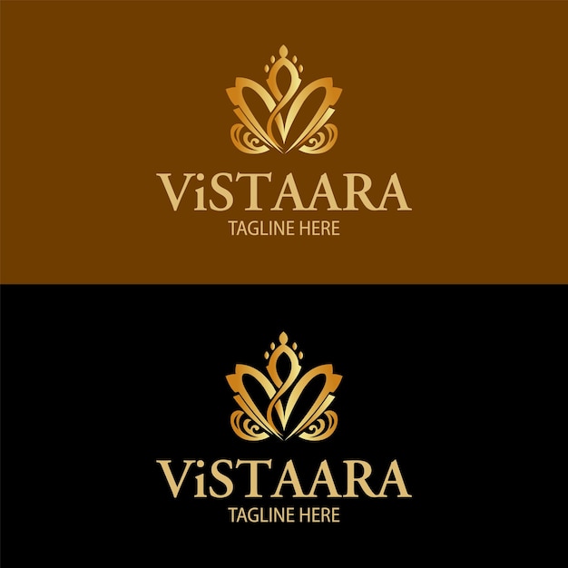 Plantilla de diseño de logotipo de lujo