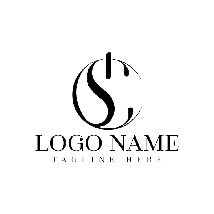Vector plantilla de diseño de logotipo de marca de moda