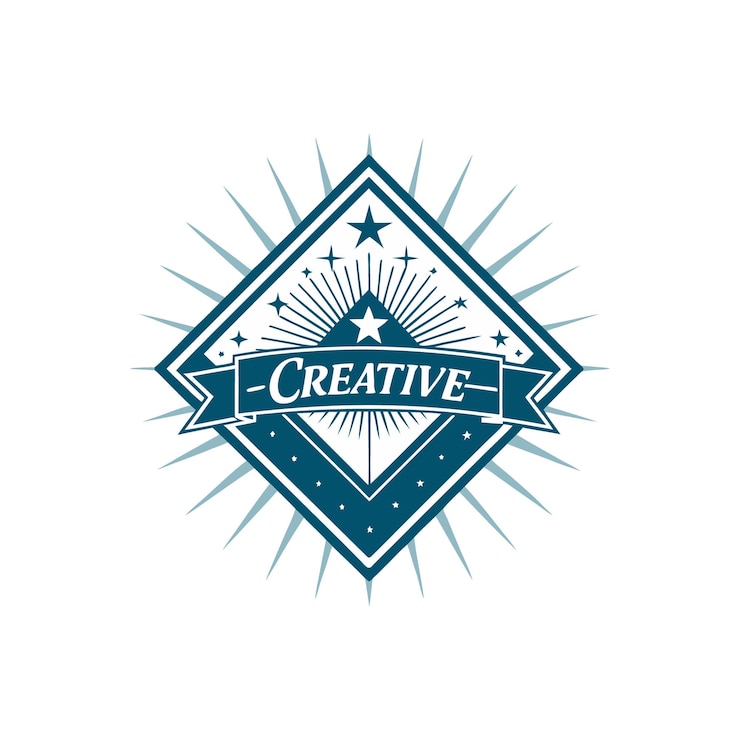Vector plantilla de diseño de logotipo minimalista, creativo e innovador