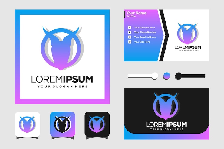 Vector plantilla de diseño de logotipo moderno abstracto