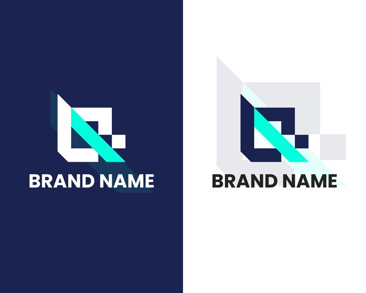 Vector plantilla de diseño de logotipo moderno letra e y b
