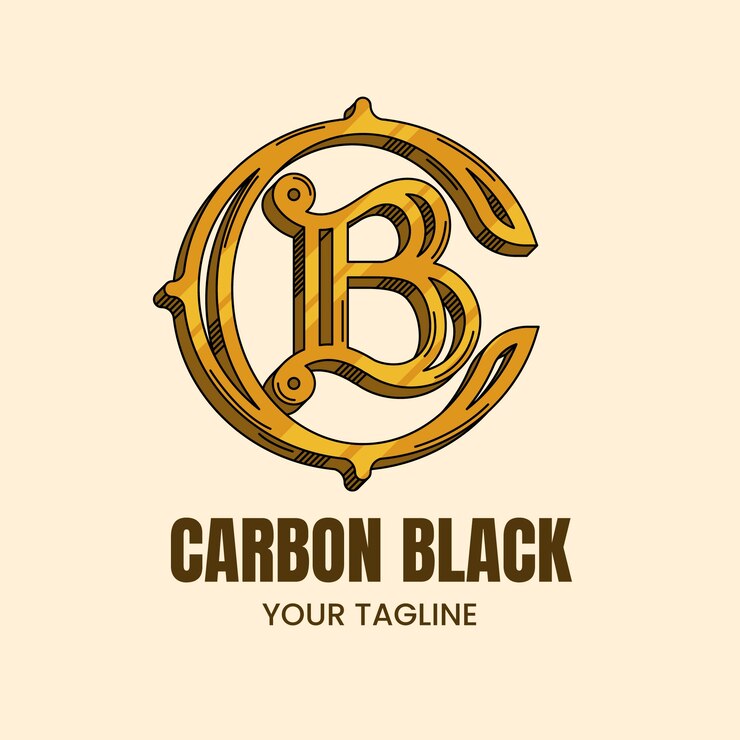 Vector plantilla de diseño del logotipo del monograma cb