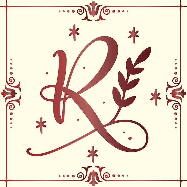 Plantilla de diseño de logotipo de monograma de lujo
