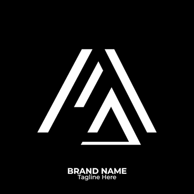 plantilla de diseño de logotipo de negocio abstracto vectorial libre