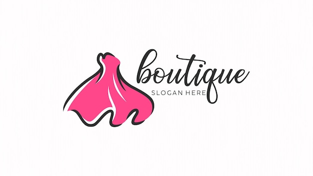 plantilla de diseño de logotipo de negocio de boutique