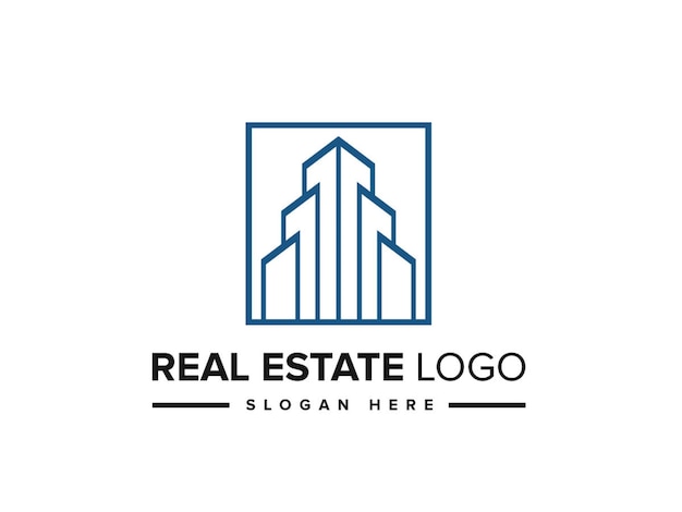 plantilla de diseño de logotipo de negocio inmobiliario