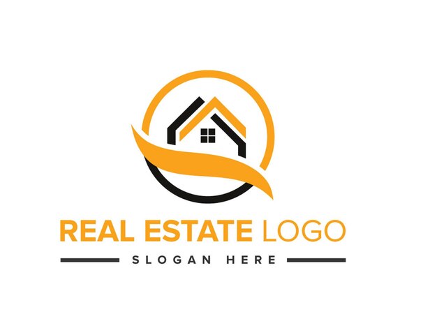 plantilla de diseño de logotipo de negocio inmobiliario