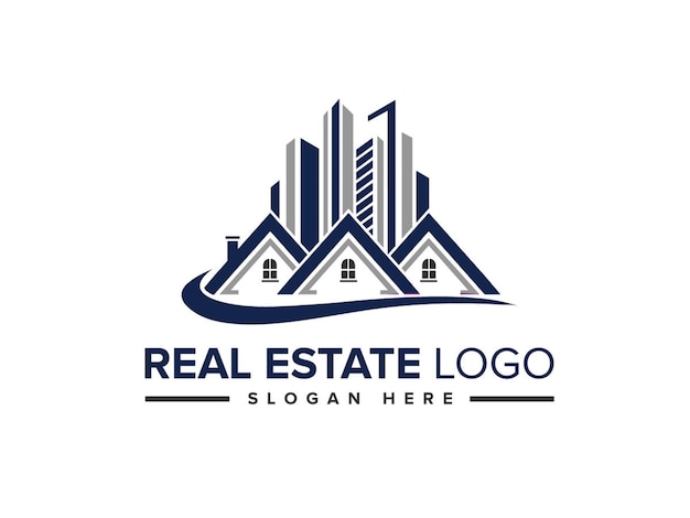 plantilla de diseño de logotipo de negocio inmobiliario