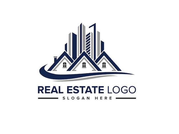 plantilla de diseño de logotipo de negocio inmobiliario