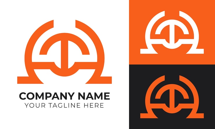 Vector plantilla de diseño de logotipo de negocio moderno minimalista corporativo creativo