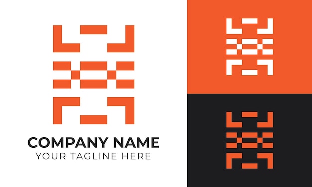 plantilla de diseño de logotipo de negocio moderno minimalista corporativo creativo